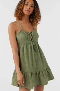 SAIGE TEXTURED KNIT SHORT DRESS