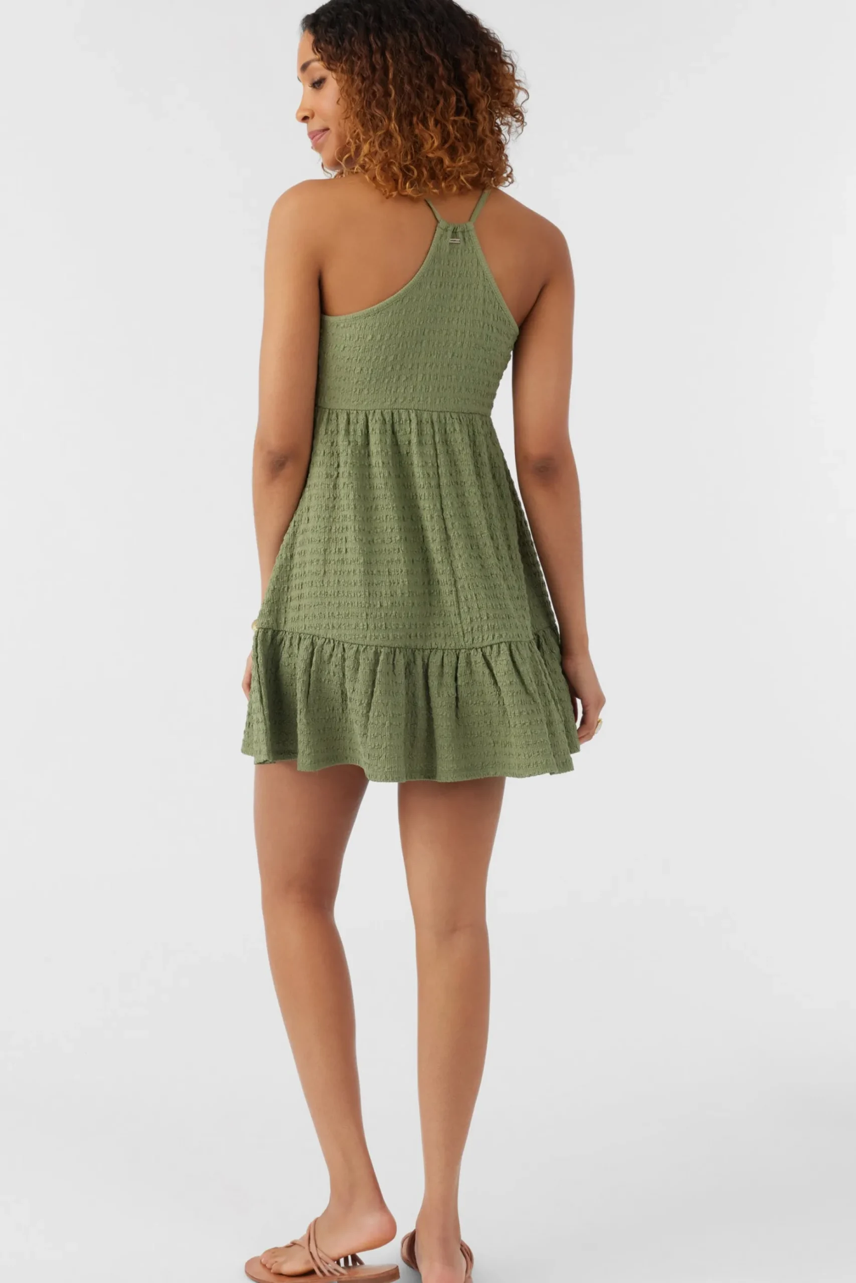SAIGE TEXTURED KNIT SHORT DRESS