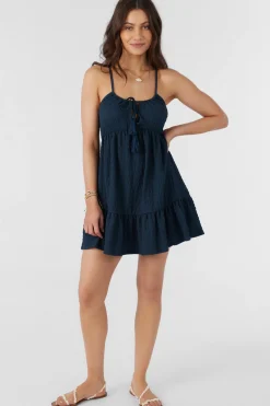 SAIGE TEXTURED KNIT SHORT DRESS
