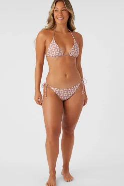 SALTWATER ESSENTIALS AMOR GEO MARACAS TIE SIDE BOTTOMS