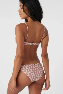 SALTWATER ESSENTIALS AMOR GEO PISMO TALL TRI BRALETTE TOP