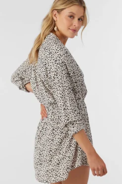 SALTWATER ESSENTIALS DREA ANIMAL CAMI COVER-UP TUNIC
