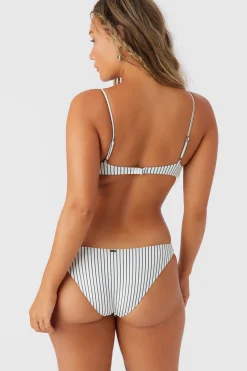 SALTWATER ESSENTIALS STRIPE PISMO BRALETTE TOP