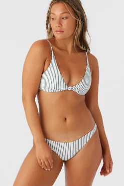SALTWATER ESSENTIALS STRIPE PISMO BRALETTE TOP