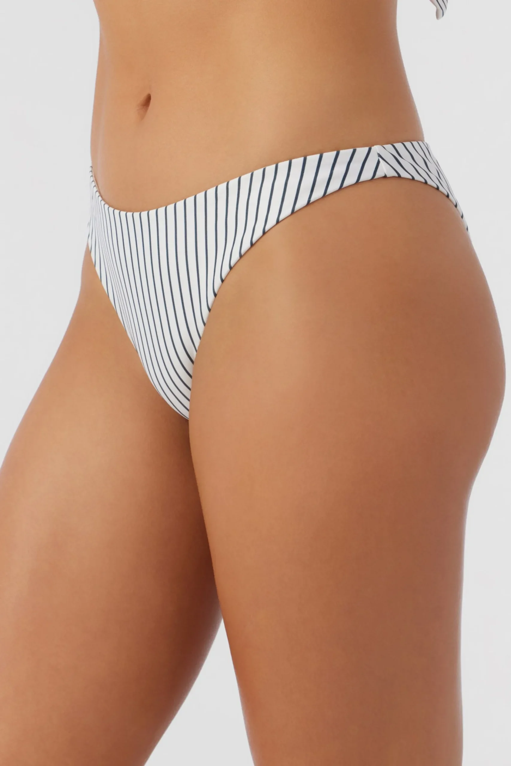SALTWATER ESSENTIALS STRIPE FLAMENCO HIGH CUT CHEEKY BOTTOMS