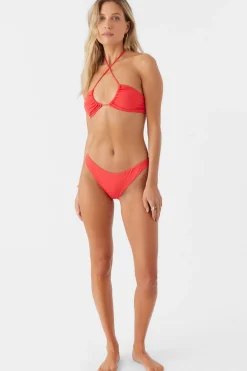 SALTWATER SOLIDS FLAMENCO HIGH CUT CHEEKY BOTTOMS