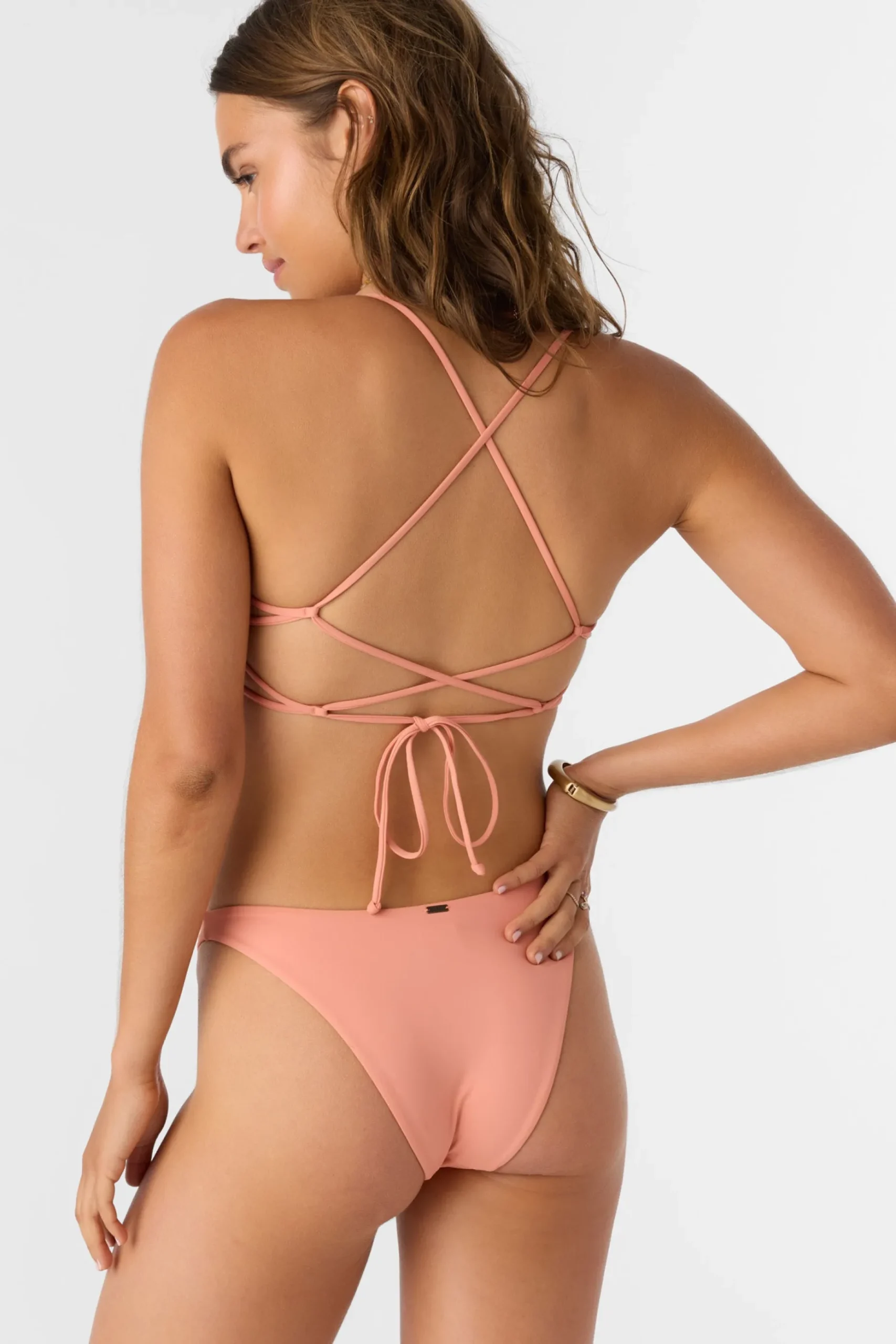 SALTWATER SOLIDS FLAMENCO HIGH CUT CHEEKY BOTTOMS
