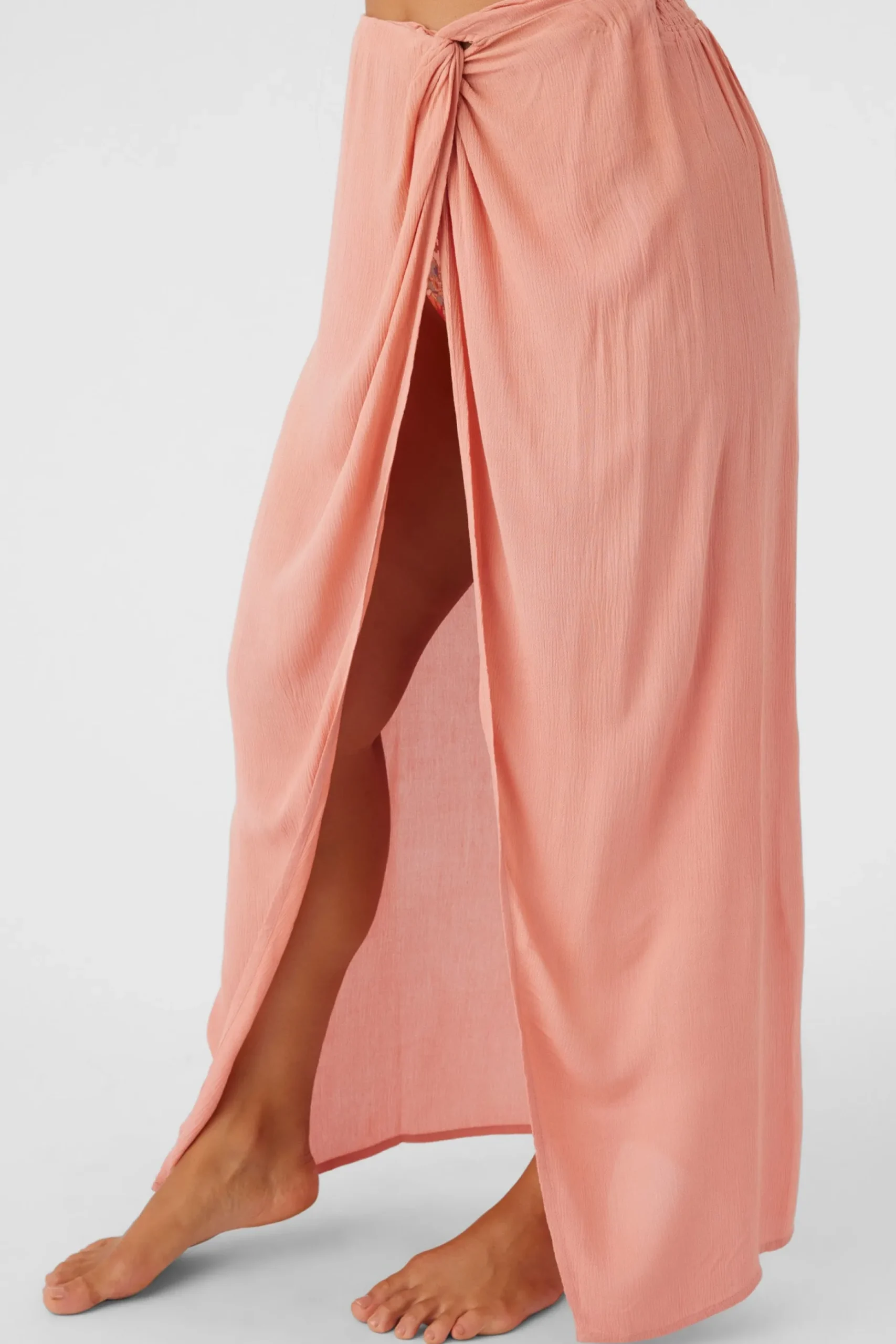 SALTWATER SOLIDS HANALEI MAXI SKIRT COVER-UP