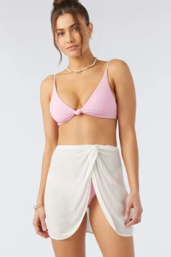 SALTWATER SOLIDS HANALEI MINI COVER-UP SKIRT