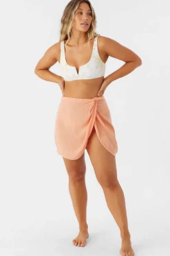 SALTWATER SOLIDS HANALEI MINI SKIRT COVER-UP