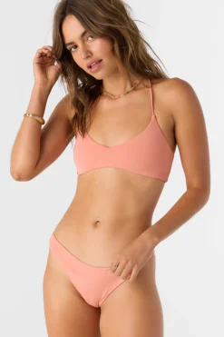 SALTWATER SOLIDS HUNTINGTON BRALETTE TOP