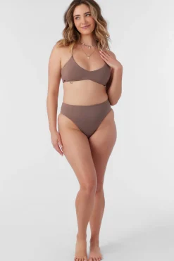 SALTWATER SOLIDS HUNTINGTON BRALETTE TOP
