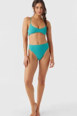 SALTWATER SOLIDS HUNTINGTON BRALETTE TOP