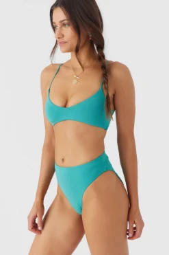 SALTWATER SOLIDS HUNTINGTON BRALETTE TOP