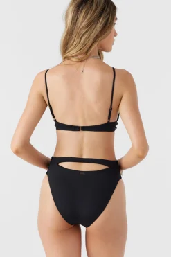SALTWATER SOLIDS MAX HIGH WAIST FULL BOTTOMS