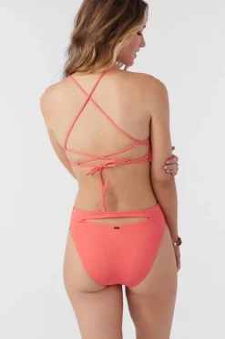SALTWATER SOLIDS MAX HIGH WAIST FULL BOTTOMS