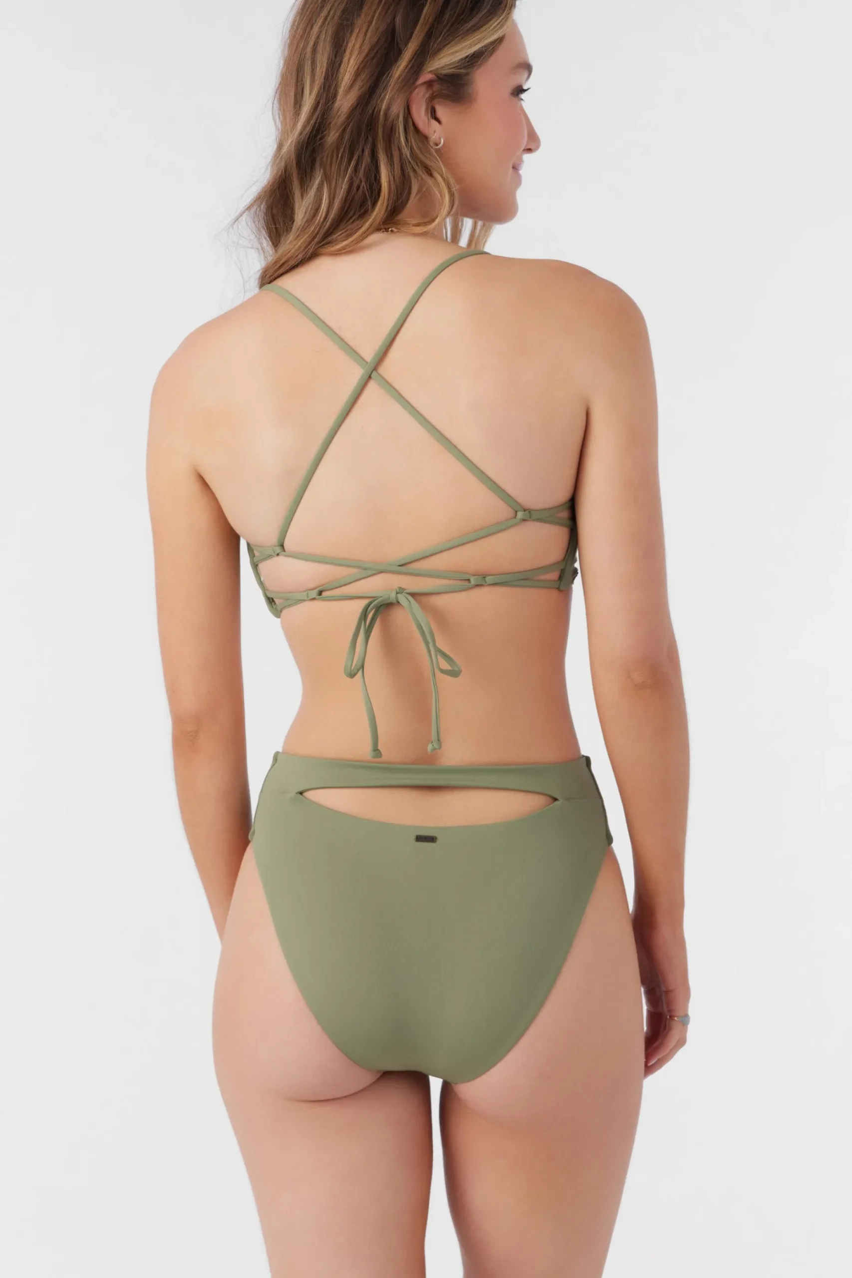 SALTWATER SOLIDS MAX HIGH WAIST FULL BOTTOMS