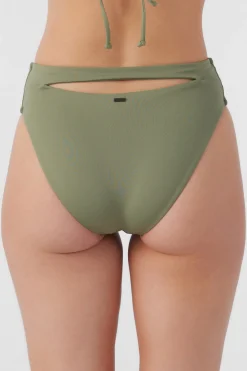 SALTWATER SOLIDS MAX HIGH WAIST FULL BOTTOMS