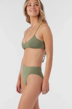 SALTWATER SOLIDS MAX HIGH WAIST FULL BOTTOMS