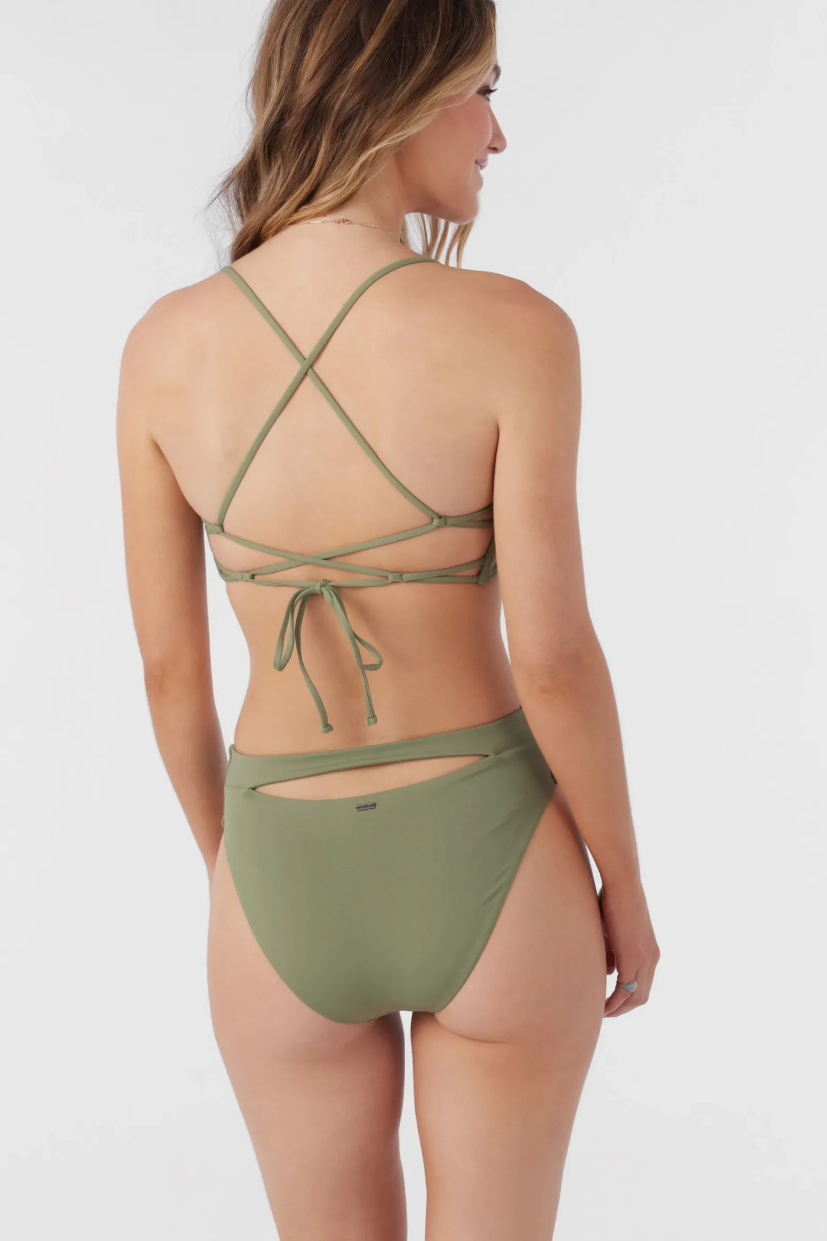 SALTWATER SOLIDS MAX HIGH WAIST FULL BOTTOMS
