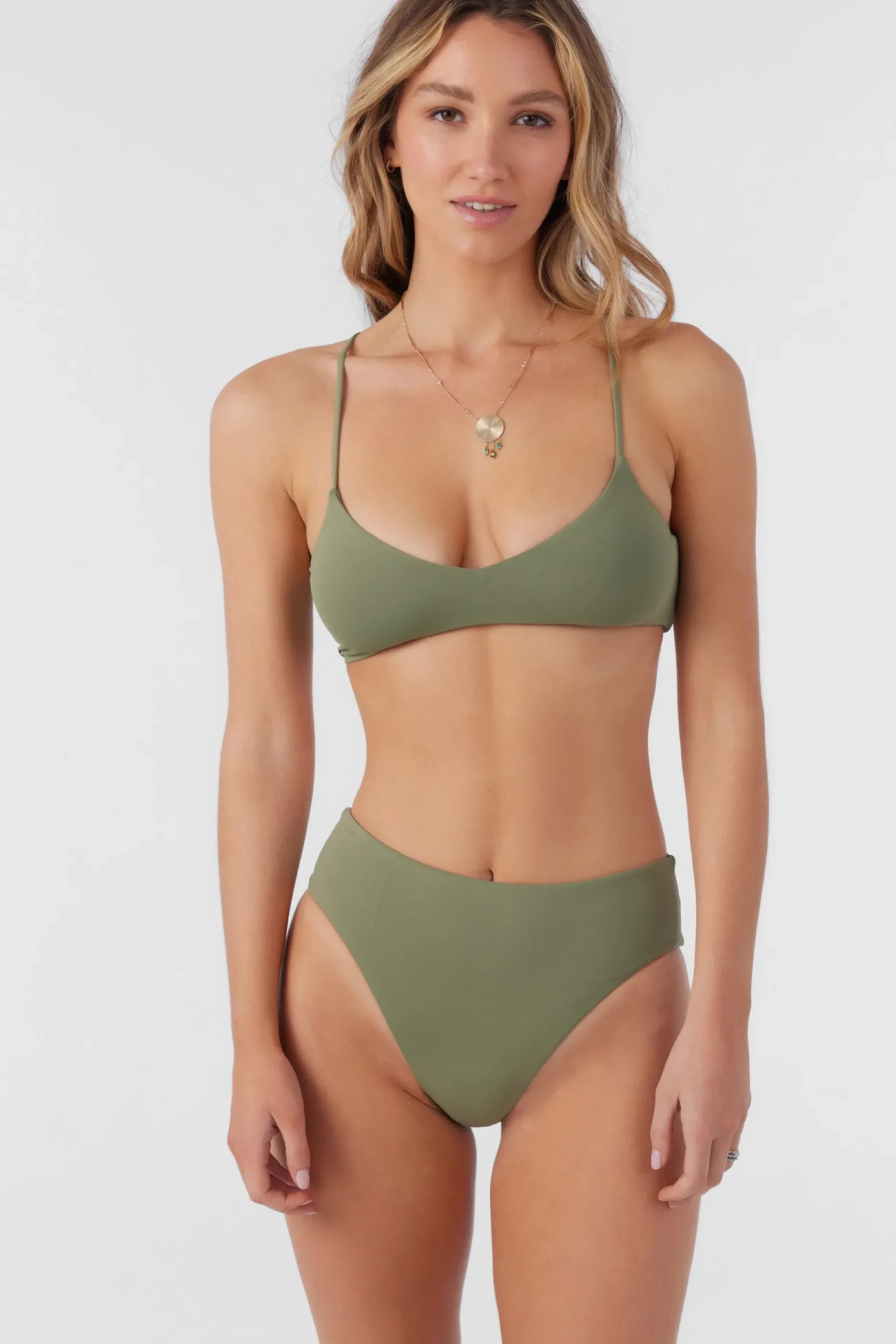 SALTWATER SOLIDS MAX HIGH WAIST FULL BOTTOMS