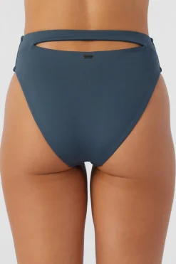 SALTWATER SOLIDS MAX HIGH WAIST FULL BOTTOMS