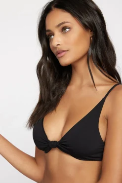 SALTWATER SOLIDS PISMO TALL TRI BRALETTE TOP