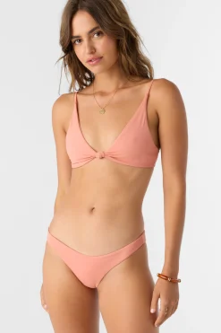 SALTWATER SOLIDS PISMO TALL TRI BRALETTE TOP