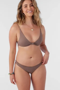 SALTWATER SOLIDS PISMO TALL TRI BRALETTE TOP