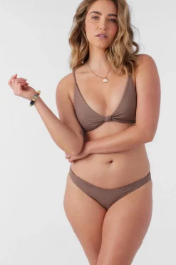 SALTWATER SOLIDS PISMO TALL TRI BRALETTE TOP