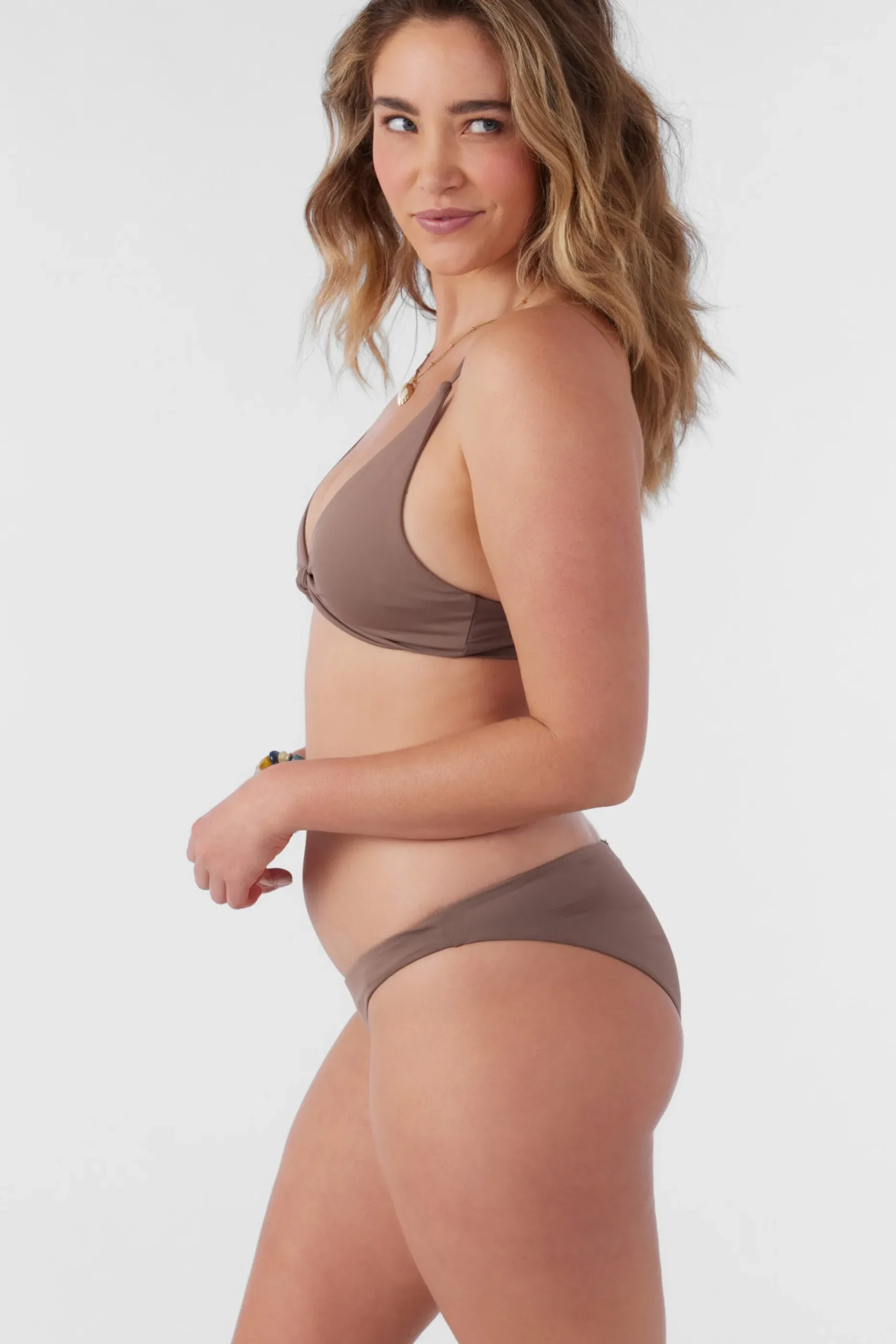 SALTWATER SOLIDS PISMO TALL TRI BRALETTE TOP