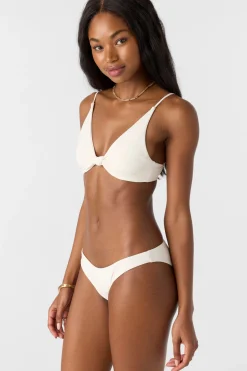SALTWATER SOLIDS PISMO TALL TRI BRALETTE TOP