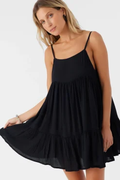 SALTWATER SOLIDS RILEE SWIM COVER-UP DRESS