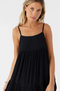 SALTWATER SOLIDS RILEE SWIM COVER-UP DRESS