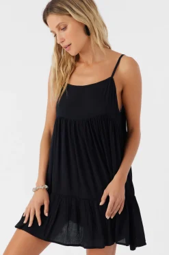 SALTWATER SOLIDS RILEE SWIM COVER-UP DRESS