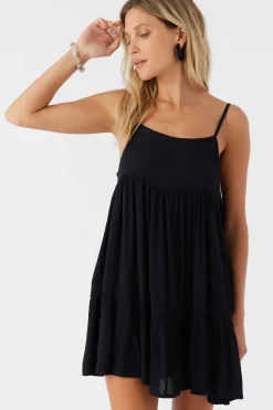 SALTWATER SOLIDS RILEE SWIM COVER-UP DRESS