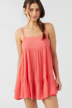 SALTWATER SOLIDS RILEE SWIM COVER-UP DRESS