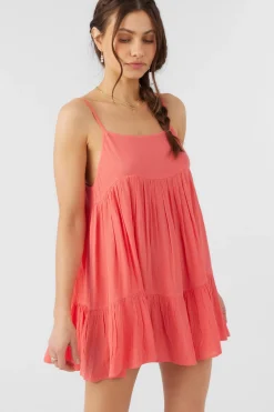 SALTWATER SOLIDS RILEE SWIM COVER-UP DRESS