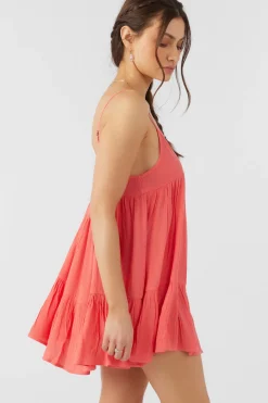 SALTWATER SOLIDS RILEE SWIM COVER-UP DRESS