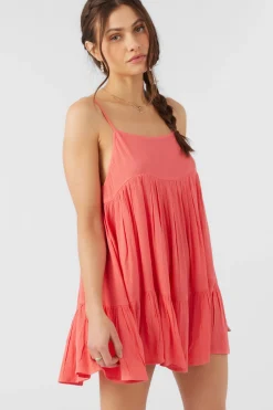 SALTWATER SOLIDS RILEE SWIM COVER-UP DRESS