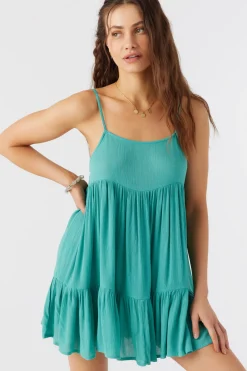 SALTWATER SOLIDS RILEE SWIM COVER-UP DRESS