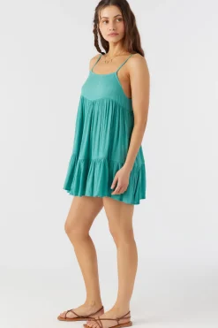 SALTWATER SOLIDS RILEE SWIM COVER-UP DRESS