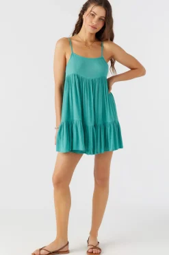 SALTWATER SOLIDS RILEE SWIM COVER-UP DRESS