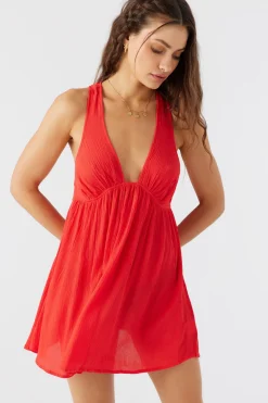 SALTWATER SOLIDS SARAH TUNIC SWIM COVER-UP