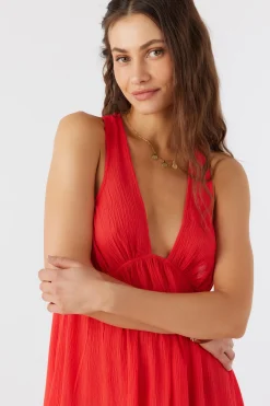 SALTWATER SOLIDS SARAH TUNIC SWIM COVER-UP