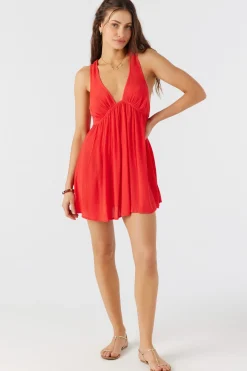 SALTWATER SOLIDS SARAH TUNIC SWIM COVER-UP