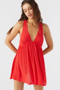 SALTWATER SOLIDS SARAH TUNIC SWIM COVER-UP