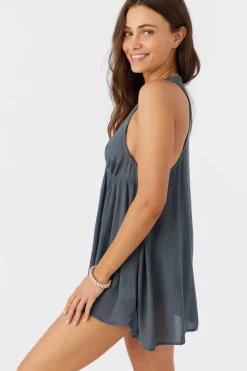 SALTWATER SOLIDS SARAH TUNIC SWIM COVER-UP