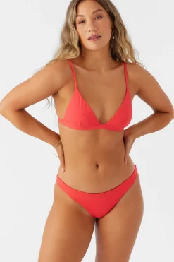 SALTWATER SOLIDS SEASIDE TRIANGLE TOP