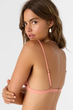 SALTWATER SOLIDS SEASIDE TRIANGLE TOP